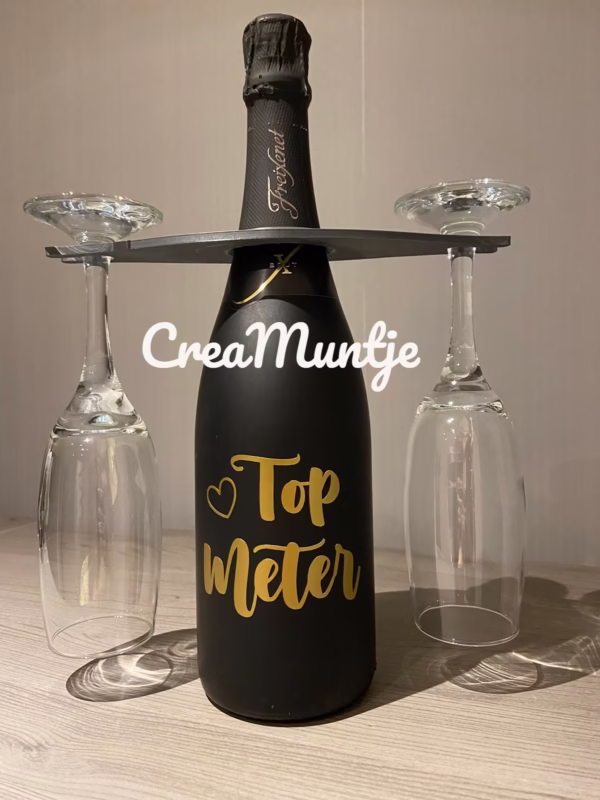 Set Gepersonaliseerde Cava met glazen