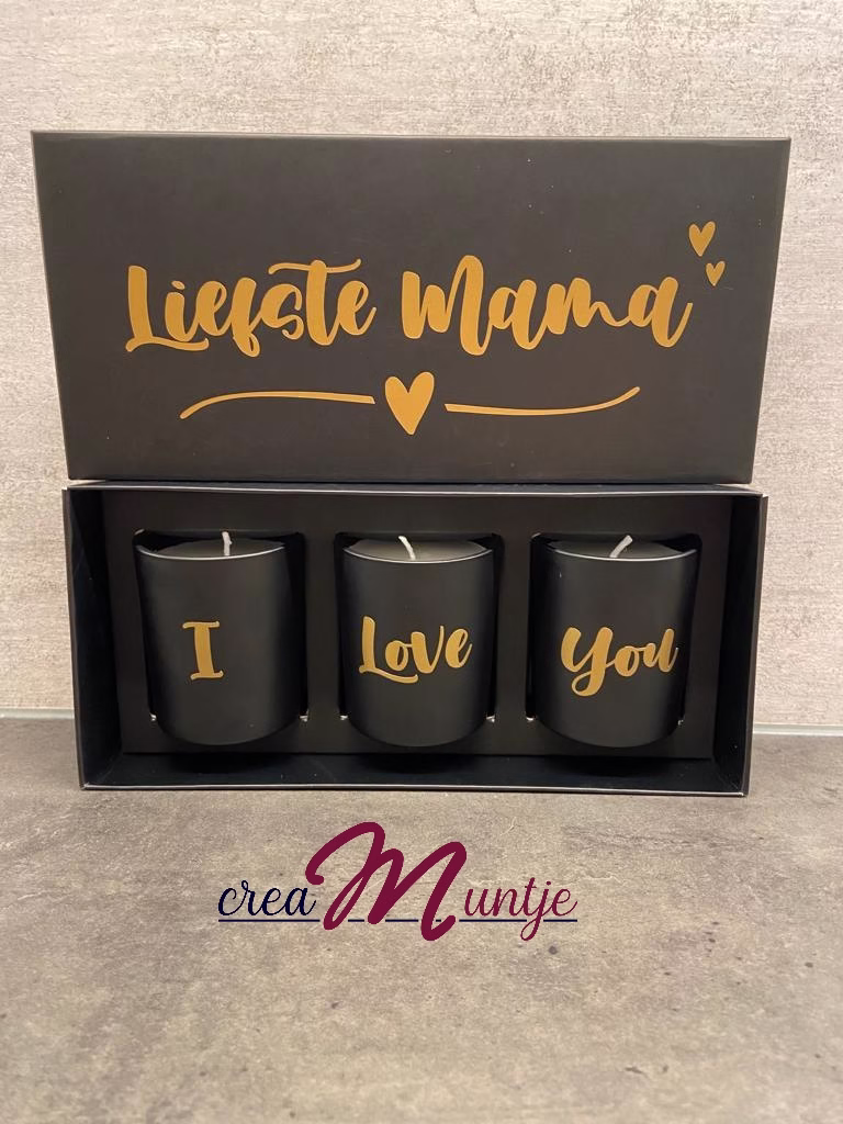 Luxe Geurkaarsenset Gepersonaliseerd - Afbeelding 5