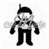 Glitter sjabloon astronaut