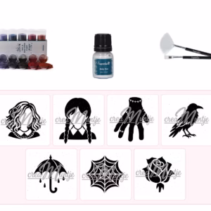 Gothic Girl Party Pack glittertattoos